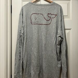 Vineyard Vines Men’s Long-Sleeve Pocket Whale Tee